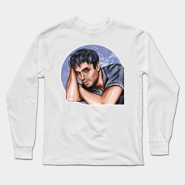 Enrique Iglesias Long Sleeve T-Shirt by Svetlana Pelin